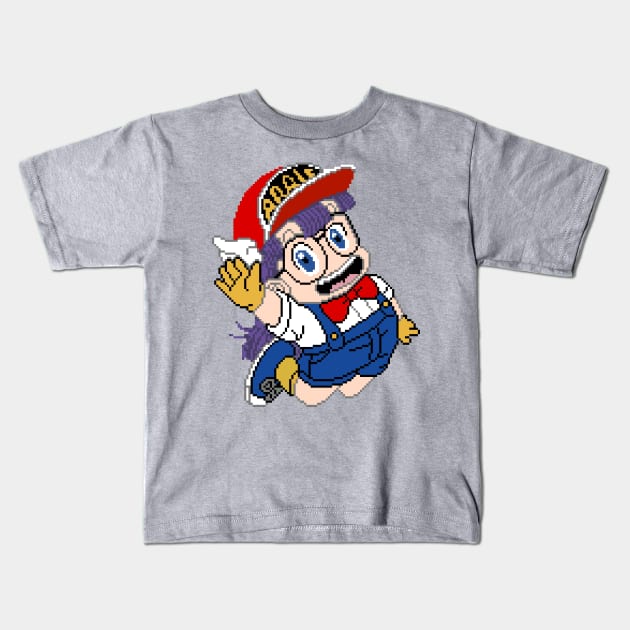 Arale - Dr. Slump Kids T-Shirt by taguzga